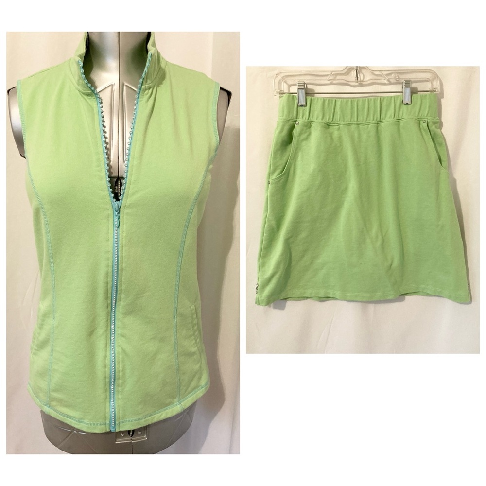 Quacker Factory Skort & Top XS
